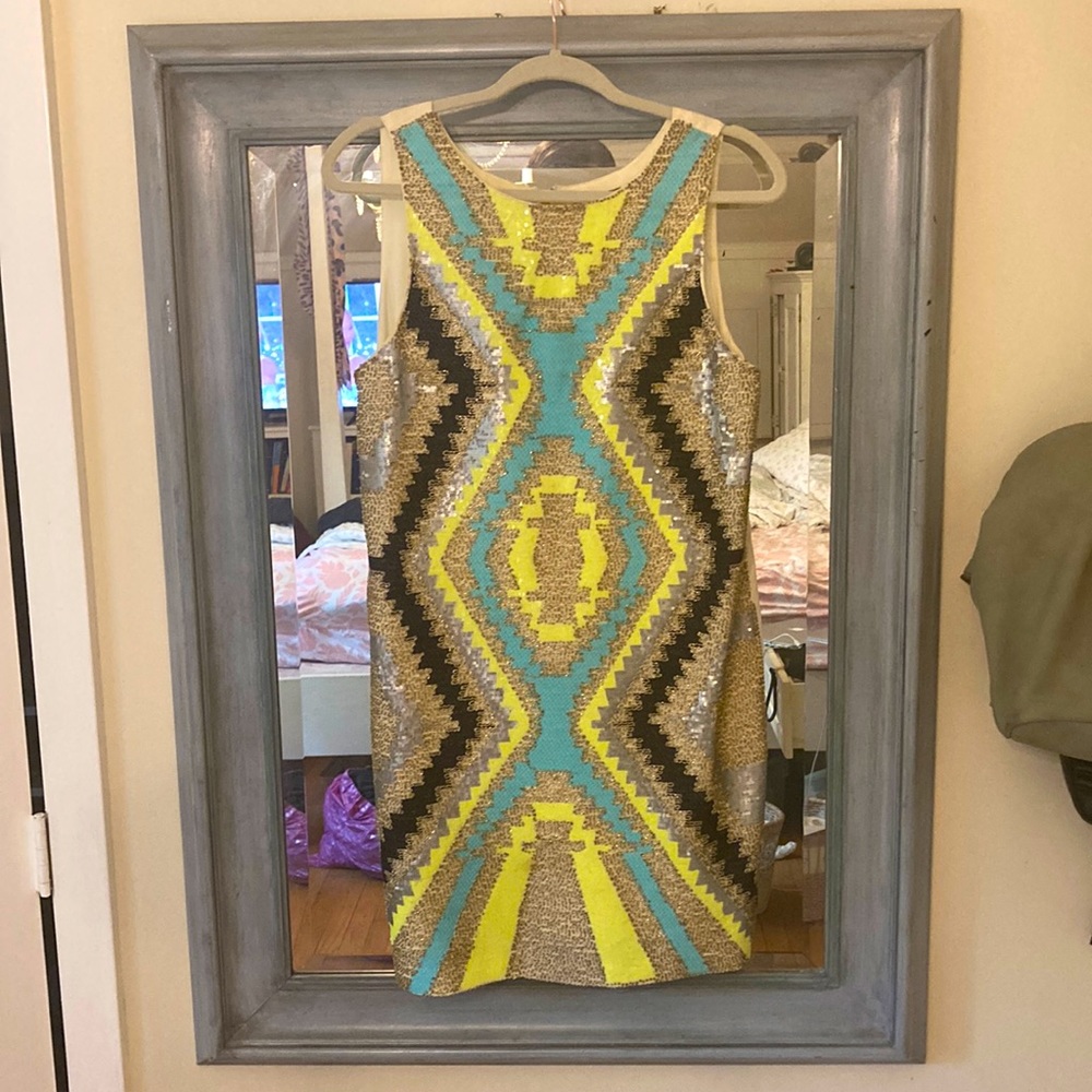 Stunning, detailed beaded dress!